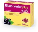 Eisen Verla plus direkt &ndash; 4-fach Kombination aus Eisen + Fols&auml;ure + Vitamin...