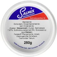 SALMIX Handgefertigte Salmiakpastillen Dose, 1er Pack (1 x 250 g)