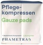 Phametra Pflegekompressen | 100 St&uuml;ck | Medizinische Kompressen | Gauze pads 