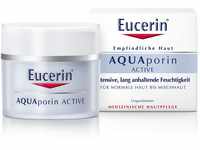 Eucerin AQUAporin ACTIVE normale Haut bis Mischhaut Creme, 50.0 ml Creme