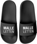 MoonWorks&reg; Badeschlappen Herren Malle-Letten Outfit Accessoires Urlaub Badelatschen