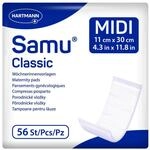 Samu Classic Midi W&ouml;chnerinnen-Vorlagen Wochenbettbinden Einlagen 1x56 St&uuml;ck