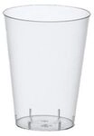 Papstar Trinkbecher / Plastikbecher (50 St&uuml;ck) 0.2 l, &Oslash; 7.5 x 9.7 cm, glasklar,