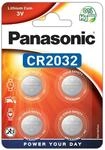 Panasonic CR2032 Lithium Knopfzelle, 3V, 4er Pack