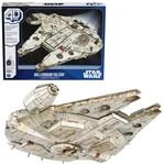 4D Build - Star Wars Millennium Falcon - detailreicher 3D-Modellbausatz aus
