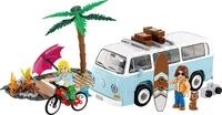 COBI Volkswagen T2a Kombi, Rot, Blau, Gelb, Gr&uuml;n