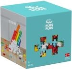 Plus-Plus 3976 Regenbogen, Bausteineset f&uuml;r Kinder, 600 Teile | Kreativ-Bausteinset
