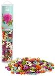 Plus-Plus 4329 Geniales Konstruktionsspielzeug, Farbmix Botanik, Kreativ-Bausteine
