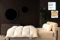 Vitaschlaf&reg; Bio-Luxe-KBA TESTSIEGER W4 MEDIUM GANZJAHRESDECKE Organic 100%...