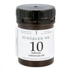 SCH&Uuml;SSLER NR.10 Natrium sulfuricum D 6 Tabletten 400 St