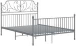 vidaXL Bettgestell Metallbett Schlafzimmer Bett Doppelbett Schlafzimmerm&ouml;bel