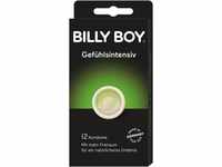 Billy Boy Gefühlsintensiv Kondome mit mehr Freiraum, Transparent, 12er Pack