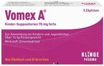 VOMEX A Kinder-Suppositorien 70 mg forte 5 St