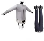 EOLO B&uuml;gelpuppe SA04 E ECO INOX trocknet und b&uuml;gelt automatisch Hemden, Polos Hosen