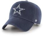 47 NFL Dallas Cowboys Clean Up Unisex-Baseballkappe, Verstellbarer Riemenverschluss,