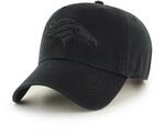 47 NFL Denver Broncos Clean Up Unisex-Baseballkappe, Verstellbarer Riemenverschluss,
