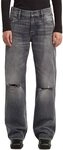 G-STAR Damen Judee Loose Low Waist Jeans, Grau (Faded Scoria Grey Destroyed