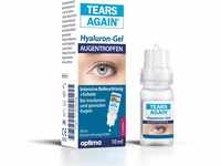 TEARS AGAIN Hyaluron 0,3% GEL Augentropfen gegen trockene Augen, gerötete,...