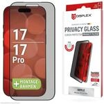 Privacy Schutzglas f&uuml;r iPhone 17 Pro/17 (10H), MountMaster, Edge-to-Edge