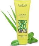 Jean & Len Vitalisierendes Duschgel Zitronengras & Minze, vegan, 250 ml