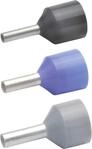Klauke 43712 Aderendh&uuml;lse 16 mm&sup2; Teilisoliert Blau 100 St.