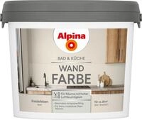 Alpina Bad & K&uuml;che Wandfarbe Kreidefelsen &ndash; matte Innenfarbe f&uuml;r...