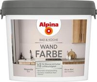 Alpina Bad & K&uuml;che Wandfarbe &ndash; matte Innenfarbe f&uuml;r Feuchtr&auml;ume, hohe...