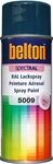 belton spectRAL Lackspray RAL 5009 azurblau, gl&auml;nzend, 400 ml - Profi-Qualit&auml;t
