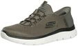 Skechers Herren Slip-Ins Summits High Range Trainer, Olive/Black, 41 EU