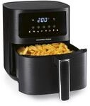 GOURMETmaxx AirGenius Hei&szlig;luftfritteuse - 4,5 L Airfryer | Fritteuse mit 6