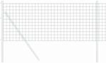 vidaXL Eurozaun 0,6 x 10 m PVC-beschichtetes Eisen Gr&uuml;n | Perfekt f&uuml;r G&auml;rten...