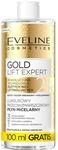 Eveline Cosmetics Gold Lift Expert 3-in-1 Mizellenwasser mit 24K Gold, Hyalurons&auml;ure
