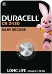 Duracell CR2450 Knopfzellen (1 St&uuml;ck), CR 2450 Lithium-Knopfzellen 3 V