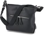 Gabor bags Anthina Damen Umh&auml;ngetasche Crossbody Bag Mittelgro&szlig; Schwarz