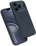 Decoded Lederh&uuml;lle f&uuml;r iPhone 17 Pro, Premium ECCO Leder, MagSafe Kompatibel,
