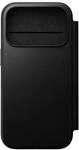 NOMAD Modern Leather Folio | f&uuml;r iPhone 17 Pro | Schutzh&uuml;lle aus Polycarbonat und