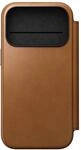 NOMAD Modern Leather Folio | f&uuml;r iPhone 17 Pro | Schutzh&uuml;lle aus Polycarbonat und
