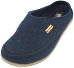 HAFLINGER Adult Pantoffeln mit Kaltfutter Blizzard Credo blau