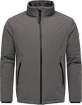 Ragwear Herren warme Kurze Winterjacke mit weichem Stehkragen und Wasserdichten