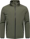 Ragwear Herren warme Kurze Winterjacke mit weichem Stehkragen und Wasserdichten