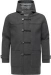 Ragwear Herren wetterfester atmungsaktiver Winter Kurzmantel warme lange Winterjacke