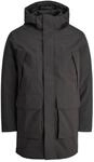 JACK & JONES Herren Jprccmoon Parka Sn, Black, l