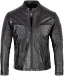 Rock Creek Herren Lederjacke Biker Jacke Echtleder Motorradjacke Leder Jacken