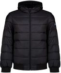 Pepe Jeans Herrenjacke mit Kapuze, Schwarz (Schwarz), Gr&ouml;&szlig;e L, Schwarz (Black), L