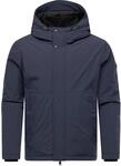 Ragwear Herren leichte wasserfeste kurze Winterjacke mit verstellbarer Kapuze und