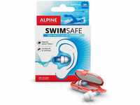 Alpine SwimSafe Ohrstöpsel, Wasserdichte Ohrstöpsel zum Schwimmen, Halten...