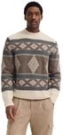 bugatti Herren Norweger Pullover 7700-85564D | Regular Fit Stehkragen klassisches
