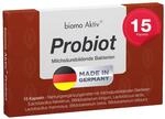 biomo Aktiv Probiot 15 Kapseln &ndash; zur Unterst&uuml;tzung der Darmflora, mit 6