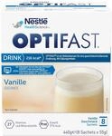 OPTIFAST&reg; Di&auml;t Shake Vanille zum Abnehmen | 8x55g | Eiwei&szlig;reicher...