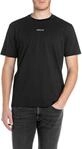 Replay Herren T-Shirt Kurzarm Basic, Schwarz (Black), 3XL
